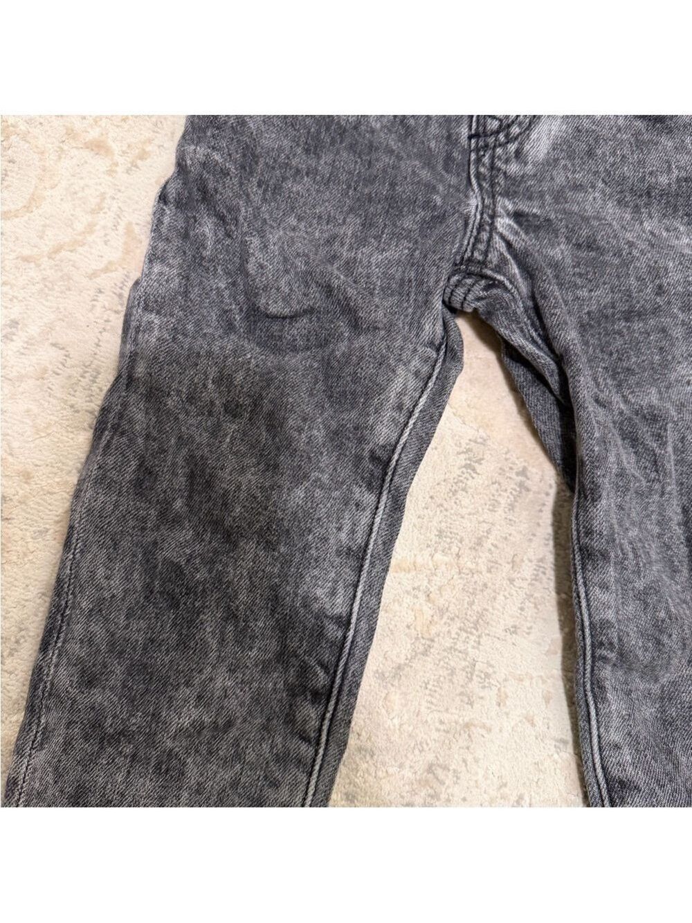 GAP Kids Black Washed Jeans - 3 Slim - Picture 4 of 7